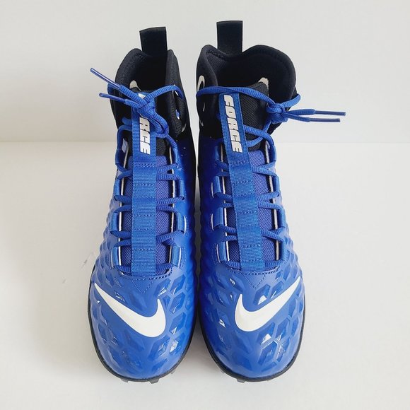 NEW Nike Force Savage Varsity 2 Football Cleats AQ8155-402 Size 9 Blue